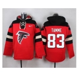 Nike Atlanta Falcons #83 Jacob Tamme Red Player Pullover NFL Hoodie