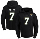 Nike Jaguars #7 Nick Foles Black Name & Number Pullover NFL Hoodie