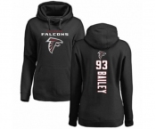 Football Women's Atlanta Falcons #93 Allen Bailey Ash Backer Pullover Hoodie