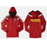 NFL Green Bay Packers dust coat trench coat windbreaker 20