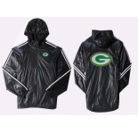 NFL Green Bay Packers dust coat trench coat windbreaker 3