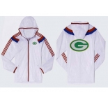 NFL Green Bay Packers dust coat trench coat windbreaker 4