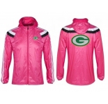 NFL Green Bay Packers dust coat trench coat windbreaker 5