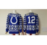Nike Indianapolis Colts #12 Andrew Luck Sweater