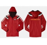 NFL Denver Broncos dust coat trench coat windbreaker 12