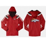 NFL Denver Broncos dust coat trench coat windbreaker 3