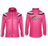 NFL Denver Broncos dust coat trench coat windbreaker 8