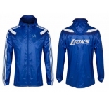 NFL Detroit Lions dust coat trench coat windbreaker 12