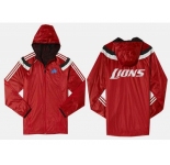 NFL Detroit Lions dust coat trench coat windbreaker 14