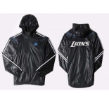 NFL Detroit Lions dust coat trench coat windbreaker 17
