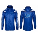 NFL Detroit Lions dust coat trench coat windbreaker 2