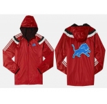 NFL Detroit Lions dust coat trench coat windbreaker 4