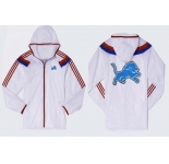 NFL Detroit Lions dust coat trench coat windbreaker 8
