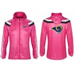 NFL St. Louis Rams dust coat trench coat windbreaker 10