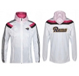 NFL St. Louis Rams dust coat trench coat windbreaker 20