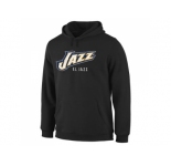 Utah Jazz Noches Enebea Black Pullover Hoodie