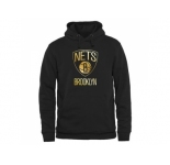 Brooklyn Nets Gold Collection Pullover Hoodie Black