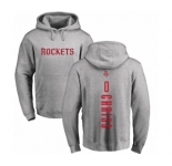 NBA Nike Houston Rockets #0 Marquese Chriss Ash Backer Pullover Hoodie