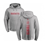 NBA Nike Houston Rockets #17 PJ Tucker Ash Backer Pullover Hoodie