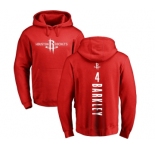 NBA Nike Houston Rockets #4 Charles Barkley Red Backer Pullover Hoodie