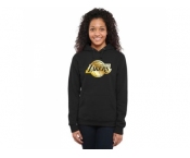 Women's Los Angeles Lakers Gold Collection Pullover Hoodie Black