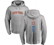NBA Nike New York Knicks #13 Joakim Noah Ash Backer Pullover Hoodie