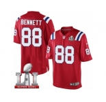 Men's Nike New England Patriots #83 Dwayne Allen Limited Green Salute to Service NFL Jersey