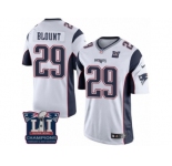 Youth Nike New England Patriots #29 LeGarrette Blount White Super Bowl LI Champions NFL Jersey