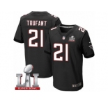Men's Nike Atlanta Falcons #21 Desmond Trufant Elite Black Alternate Super Bowl LI 51 NFL Jersey