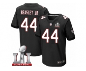 Men's Nike Atlanta Falcons #44 Vic Beasley Elite Black Alternate Super Bowl LI 51 NFL Jersey