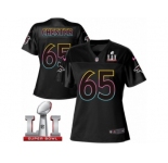 Women's Nike Atlanta Falcons #65 Chris Chester Game Black Fashion Super Bowl LI 51 NFL Jersey
