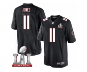 Youth Nike Atlanta Falcons #11 Julio Jones Limited Black Alternate Super Bowl LI 51 NFL Jersey