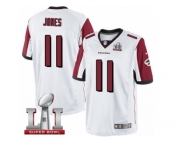 Youth Nike Atlanta Falcons #11 Julio Jones Limited White Super Bowl LI 51 NFL Jersey