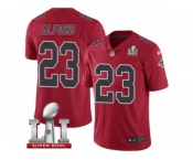 Youth Nike Atlanta Falcons #23 Robert Alford Limited Red Rush Super Bowl LI 51 NFL Jersey