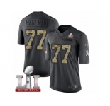Youth Nike Atlanta Falcons #77 Ra'Shede Hageman Limited Black 2016 Salute to Service Super Bowl LI 51 NFL Jersey