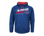 Men's Chicago Cubs Authentic Collection Royal Team Choice Streak Hoodie