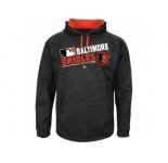 Men's Baltimore Orioles Authentic Collection Black Team Choice Streak Hoodie