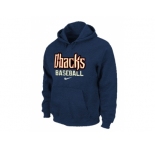 Arizona Diamondbacks Crimson Pullover Hoodie D.Blue