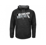 Men's Chicago White Sox Big & Tall On-Field Black Team Choice Streak Therma Base Fleece Hoodie