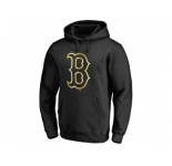 Boston Red Sox Gold Collection Pullover Hoodie Black