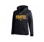 Pittsburgh Pirates Under Armou Fleece Black MLB Hoodie