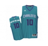 Men Adidas Charlotte Hornets #10 Michael Carter-Williams Swingman Light Blue Road NBA Jersey