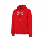 Adidas Chicago Bulls Red Logo Pullover Hoodie Sweatshirt