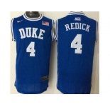 Duke Blue Devils #4 J.J. Redick Blue Basketball New Stitched NCAA Jersey