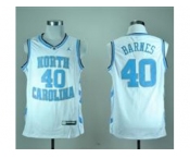 NBA NCAA North Carolina Tar Heels Harrison Barnes #40 College white