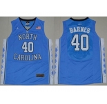 North Carolina #40 Harrison Barnes Blue Stitched NCAA Jersey