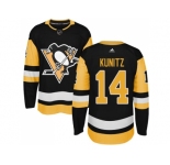Adidas Men Pittsburgh Penguins #14 Chris Kunitz Black Alternate Authentic Stitched NHL Jersey
