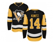 Adidas Men Pittsburgh Penguins #14 Chris Kunitz Black Alternate Authentic Stitched NHL Jersey