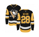 Men's Adidas Pittsburgh Penguins #28 Ian Cole Premier Black Home NHL Jersey