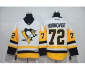 Men's Pittsburgh Penguins #72 Patric Hornqvist White New Away Stitched NHL Jersey